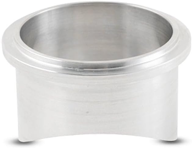 Vibrant Power 10136 Blow Off Valve Flange, Weld-On style, fits Tial 50mm, Tial Q and Tial QR BOV, coped for 2.50 in. diameter tubing, Aluminum, each