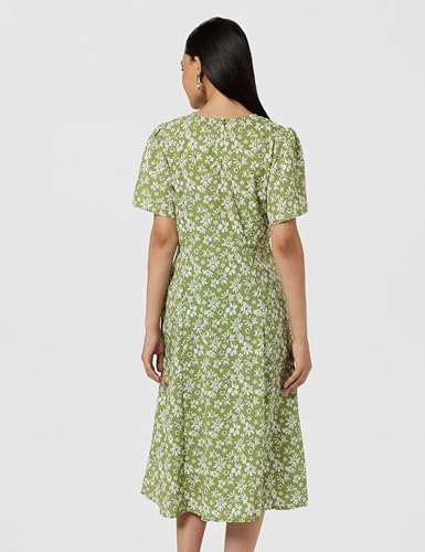 Image of Van Heusen Women's Fit and Flare Knee Length Printed Formal Dress
