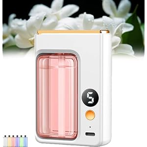 ENVGSOMP Automatic Aromatherapy Diffuser, Essential Oil Diffuser, Intelligent Electric Aromatherapy Diffusers for Home, Five Speeds Adjustable Wall Mounted Essential Oil Diffuser (#6)