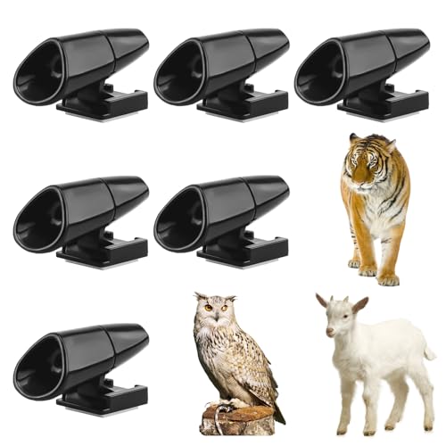 YIUWOD Paquete de 6 Ahuyentador de Jabalies - Silbato Coche Animales - Alerta de Silbatos de Ciervo - Utilizado para Advertir A Los Animales sobre Animales Que se Acercan Y Evitar Colisiones