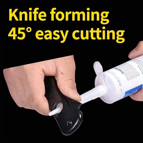 Kleberdüsenschneider Silikonkartuschenschneider Sichere Schneidhilfe für Kartuschendüsen mit Auswechselbarer Klinge