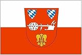 U24 Fahne Flagge Straubing Bootsflagge Premiumqualität 80 x 120 cm