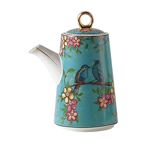 Windmilne Dispensador de Aceite Decorativo Vintage, Botella de cerámica, aceitera/vinagrera/Salsa de Soja (Verde, 400 ml)