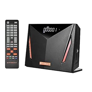 GTMEDIA V8 UHD 4K satellietdecoder, DVB-S / S2 / S2X + T / T2 / kabel, ondersteuning ATSC-C / ISDBT Ultra / H.265 / Main 10 / PVR Timeshift / kaartlezer Smart Card/SCART/Wi-Fi