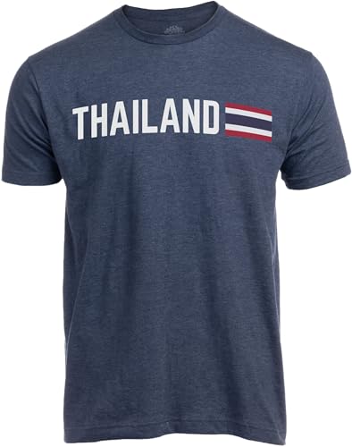 Nations du Monde T-shirt unisexe bleu marine XXL