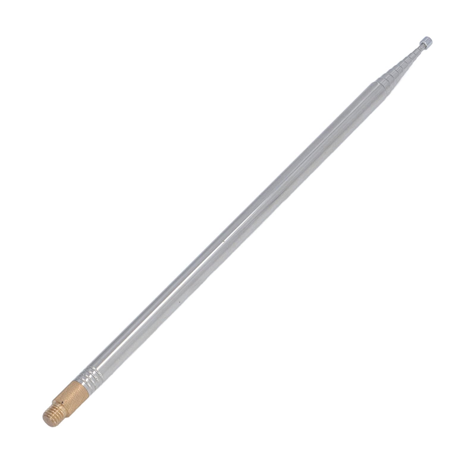 Antenne à ondes courtes à bande de fréquence, antenne télescopique à 10 sections maximum 2,5 m, design anti-chevauchement, antenne télescopique à 10 sections avec traitement fin
