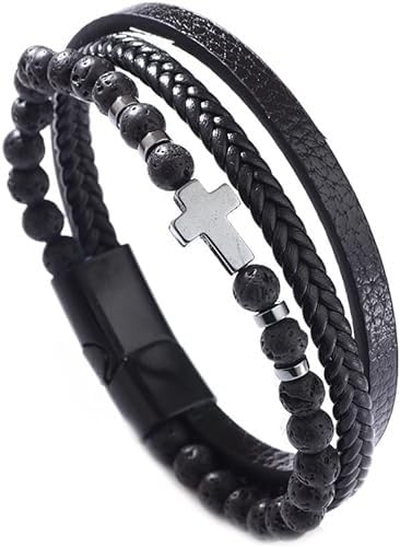 See full amazon price history chart for EDMIRIA Leather Cross Bracelet for Boy or Men,Gift Ideas for Young Teenage Boys Natural Volanic Lava | Natural Bead Bracelet (Lava Stone) EDMIRIA Leather Cross Bracelet for Boy or Men,Gift Ideas for Young Teenage Boys Natural Volanic Lava | Natural Bead Bracelet (Lava Stone) (B0CXFF46G1) Amazon Price History, Amazon Price Tracker