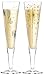 Produktbild RITZENHOFF Champus Champagnerglas 2er Set inkl. Glasputztuch Werner Bohr, Petra Mohr Kollektion Frühjahr 2019
