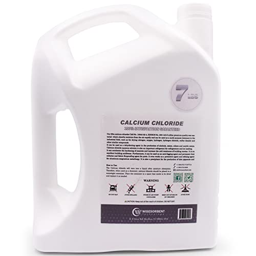Image of Wisesorb 42LBS Calcium Chloride Desiccant, Moisture Absorbers Refill Beads - Fragrance Free, Moisture Absorber Refill