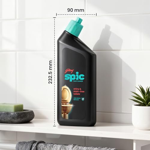 Image of Toilet Cleaner - 525ml (Pack of 3) | Disinfectant Toilet Cleaner | Original | Kills 99.9% Germs