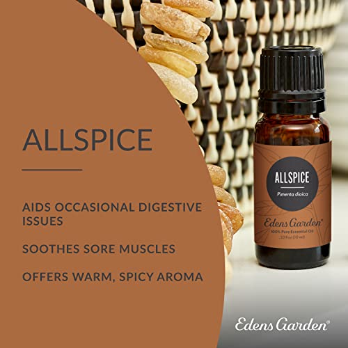 Edens Garden Allspice Essential Oil, 100% Pure Therapeutic Grade (Undiluted Natural/Homeopathic Aromatherapy Scented Essential Oil Singles) #TOP1