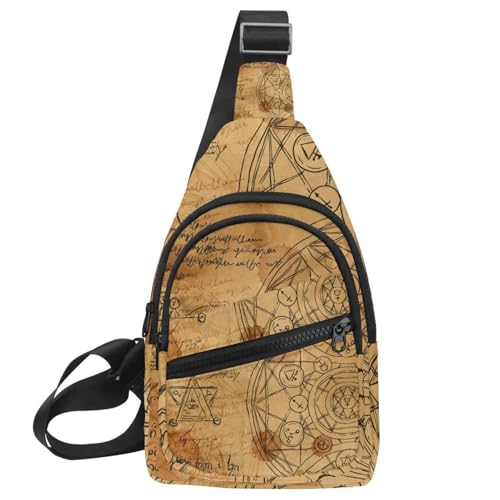 Sac de poitrine aquarelle Alchemy pour alléger vos poches et sécuriser vos effets