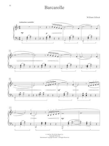 William Gillock Recital Collection: Intermediate to Advanced Level - Image 7