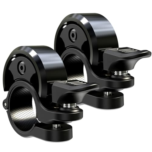 Greallthy Bike Bell, Aluminum Alloy Bicycle Bell with Clear Loud