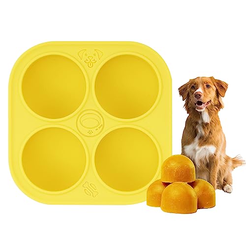 Moldes para congelar comida perros y bocadillos caseros reutilizables de silicona 2