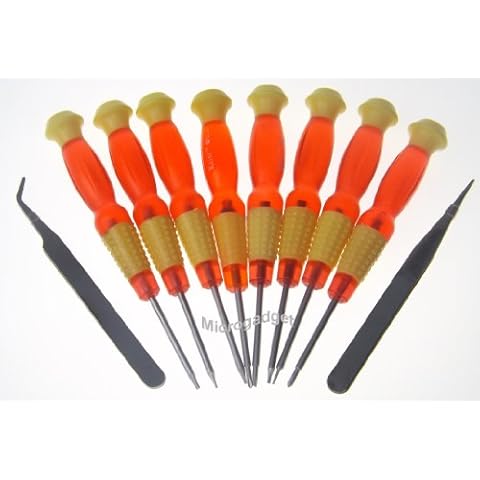 Microgadget Professional Quality Screwdriver Set for Mobiles (Apple IPhone/IPad/IPod/Blackberry/HTC/Samsung/LG/Nokia etc) Cover