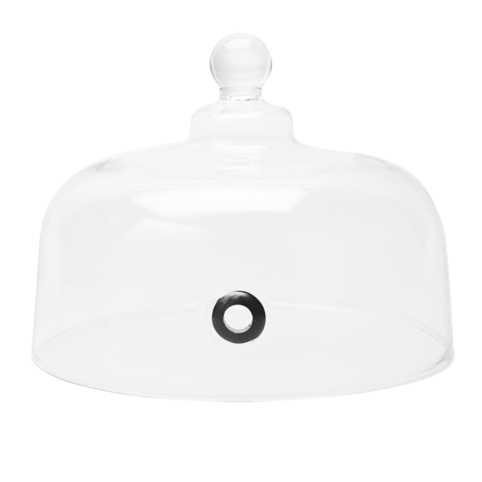 de Vidrio para Alimentos Transparente Tapa para Pasteles y Pan Protector de Postres con Asa Fácil de Limpiar y Almacenar para Frutas y Repostería Cocina y Profesional
