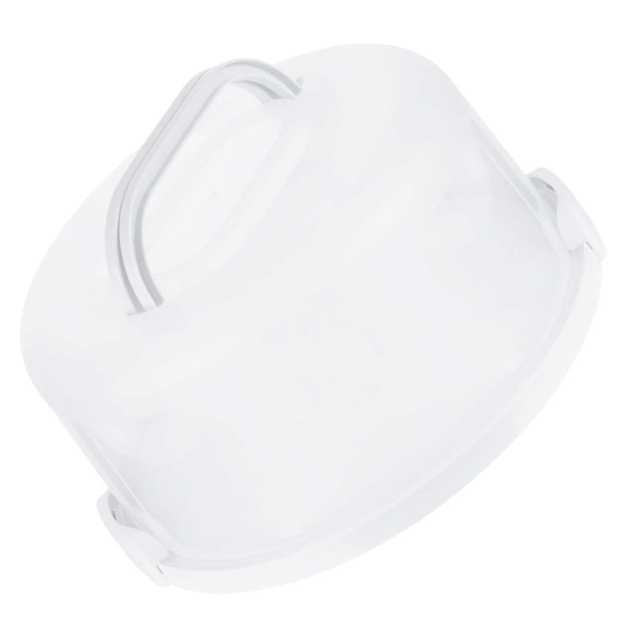 DECHOUS Reusable Cake Storage Container with Handle Transparent Cake Carrier Box for Easy Transport and Fresh Keeping for Birthdays Weddings and Outdoor Events