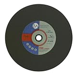 14' x 1/8' x 1' T1 Chop Saw Blade Abrasive Cutting Wheel - 10 Pack