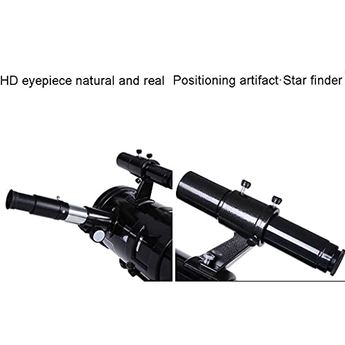 Telescopio astronómico refractor de 700 mm con trípode y soporte para smartphone miniatura 2
