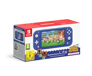 Nintendo Switch Lite + Animal Crossing: New Horizons Bundle - Blau