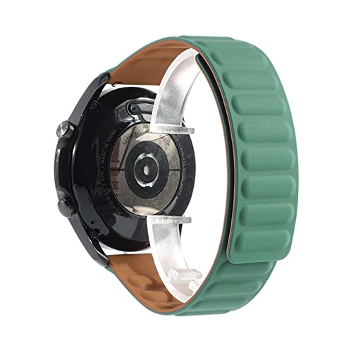 Bracelet montre 20mm en silicone magnétique pour Samsung Galaxy Watch 3 et Active 2