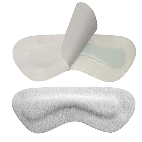 YFJCL 10 Pares de tacón de Cuero empuñaduras engrosadas Anti-abrasión tacón Acolchado colonario de Cojines de talón Inserciones for Zapatos Adhesivas Cover