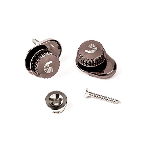 Best Gifts for Guitar Players 55 D'Addario Accessories Universal Strap Lock System, Nickel