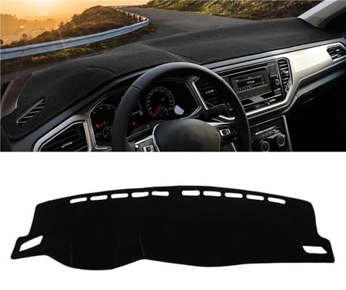 Tapis de tableau de bord VW T-ROC pare-soleil anti-reflet noir 2018-2023