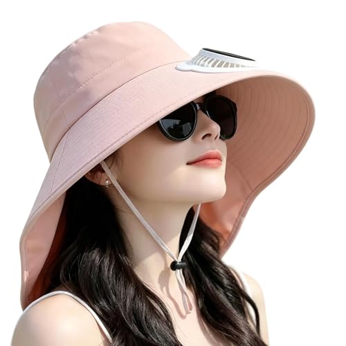 Chapeau ventilateur anti-coup de chaleur avec protège-nuque intégré
