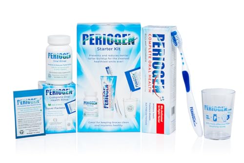 Periogen Oral Care Starter Kit- Clinically Proven to Reduce Tartar Buildup – Get Ready for the Best Dental Checkup Ever!