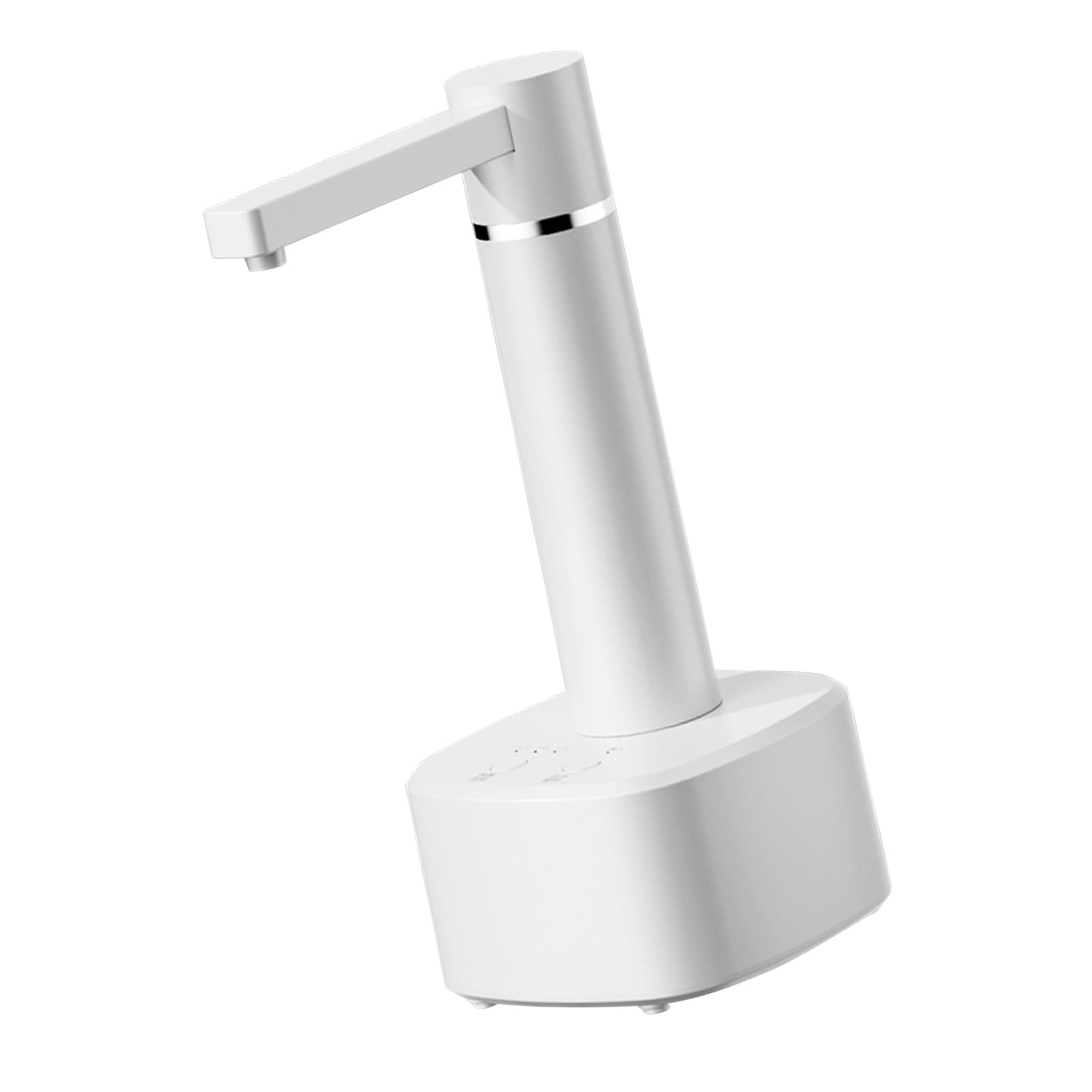 Dispensador de Botellas de Agua de Escritorio, dispensador de Agua automático, Jarra para Beber Recargable por USB, Bomba de Botella, encimera para Cocina casera (Blanca)