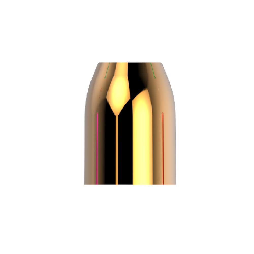 L-Style Anneaux Champagne Métal - Lot De 3 - Pour Ailettes Fléchettes - Personnalisation Couleur