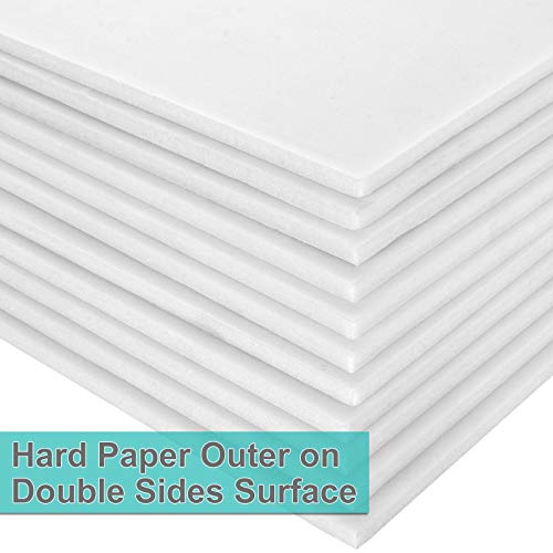 30 Pack Foam Boards 8x10 Inch Foam Core Backing Board White 1/5" Thickness Mat Board Polystyrene Poster Board Signboard Perfect for Presentations School Office & Art Projects - Image 7