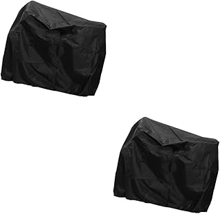 Yardwe 2 Peças De Churrasqueira Ao Ar Livre Mini Churrasqueira Ao Ar Livre Grelha Plana Capas De Grelha Pequena Resistente Capa De Churrasqueira Capa De Chuva Capa De Forno Bolsa De