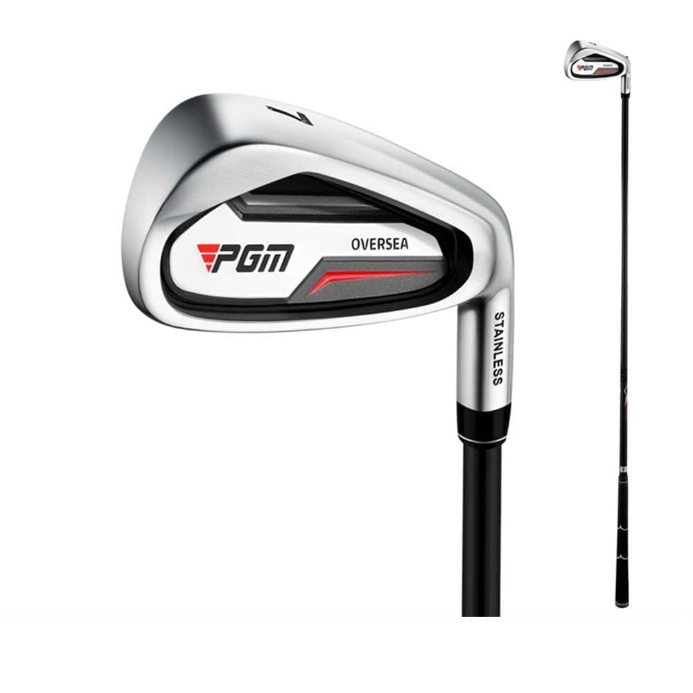 Fer de golf avec tige en carbone/acier pour droitier, n° 5/6/7/8/9/P/S, fer de club de golf, centre de gravité bas pour homme et femme