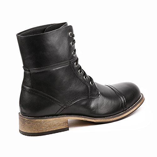 Metrocharm MC001 Men's Lace Up Cap Toe Formal Dress Casual Fashion Boots3