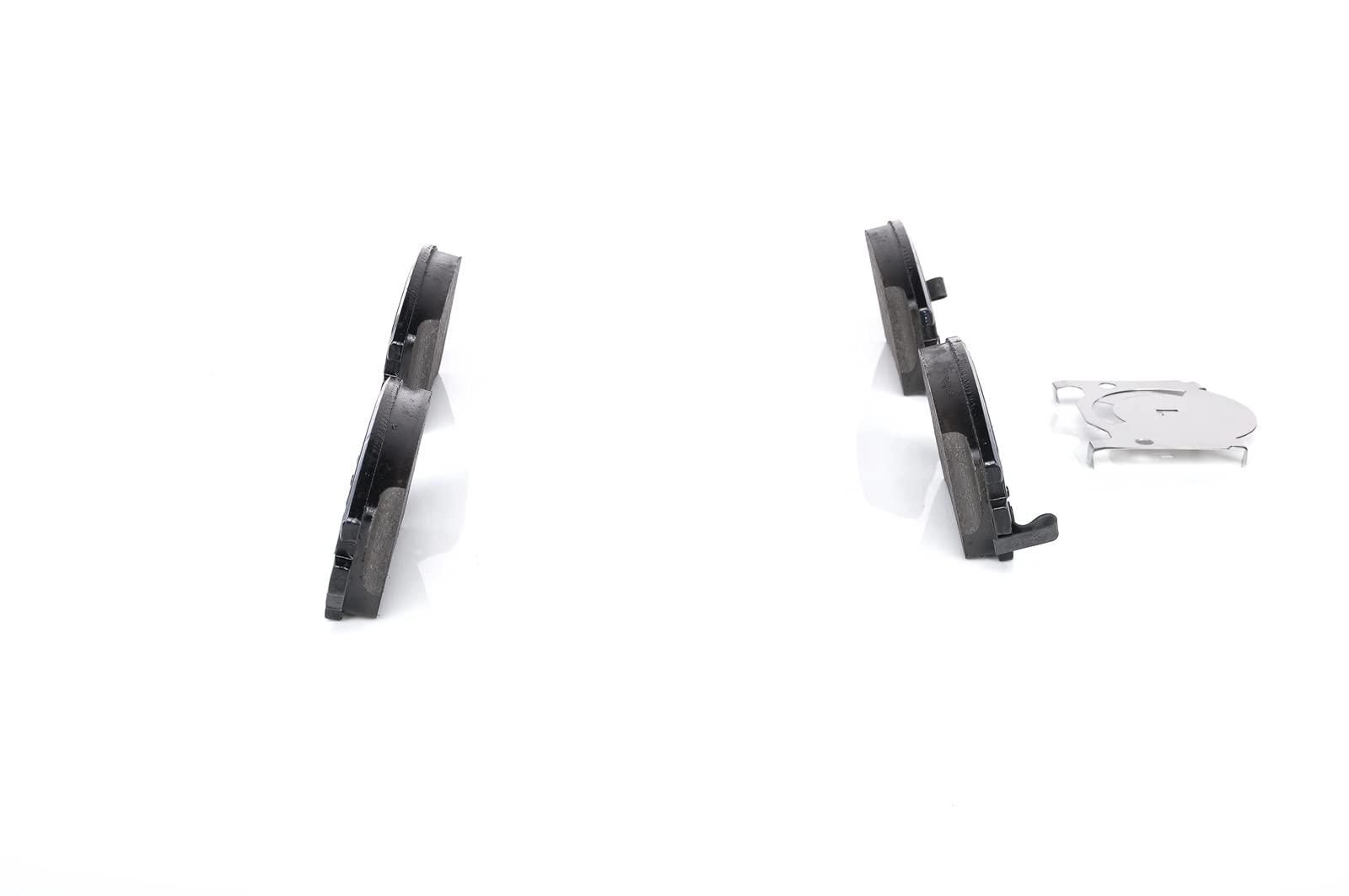 Bosch BP1187 - Pastiglie Freni Auto, Asse Anteriore - Qualità Bosch - Riduzione del Rumore e della Polvere - Certificazione ECE-R90 - Senza Rame - 1 Confezione da 4 Pastiglie