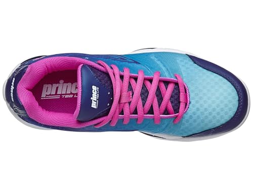 Prince T22 Lite Ocean/White/Pink Women's Shoes4