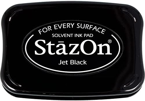 Tsukineko Stazon Jet Black Ink Pad