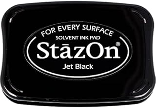 Tsukineko Stazon Jet Black Ink Pad