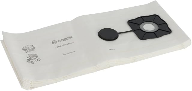 Bosch Professional 5x Mokry Filtr Workowy (GAS 35 L AFC/L SFC+/M AFC, Gas 55 M AFC, Osprzęt do Odpylaczy)