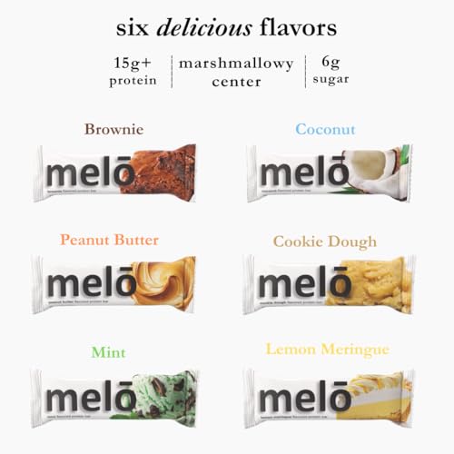 melō protein bars (12 unidades, sabor Brownie) miniatura 6