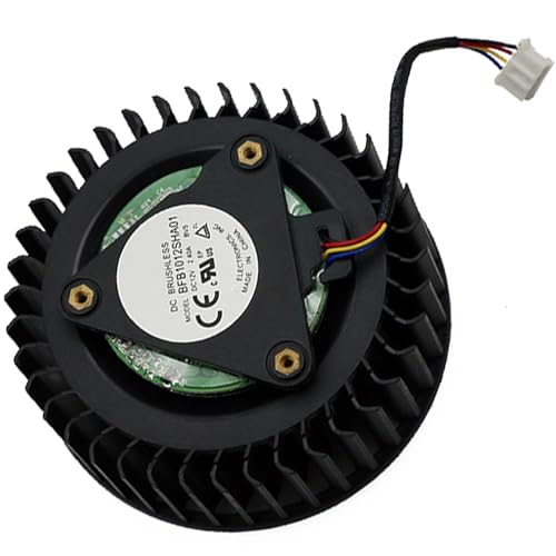 Graphics Card Cooling Fans Suitable for AMD ATI Radeon HD 7950 7970 7990 6990 6970 6950 6930 6870 6850 Series Desktop BFB1012SHA01 75mm 12V 2.4A 4Pin Video Card Cooler Fans