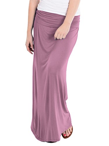 Hybrid & Company Women's Versatile Maxi Skirt/Convertible Ksk3097 Rose Medium #TOP23