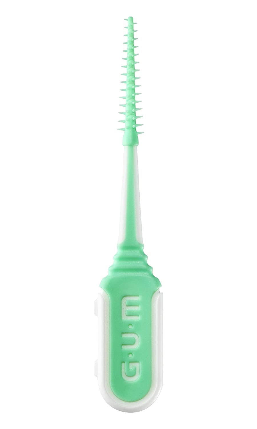 GUM SOFT-PICKS COMFORT FLEX Palillos Interdentales de Goma/Eliminan eficazmente la placa y los restos de alimentos/Suaves y flexibles/Con estuche de viaje (Medium, 6)