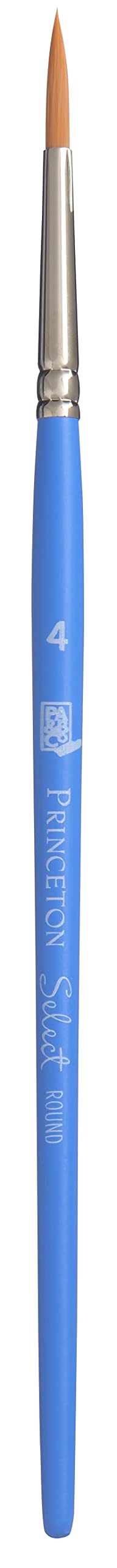 Select Artiste, Series 3750, Paint Brush for Acrylic, Watercolor and Oil, Round, 4