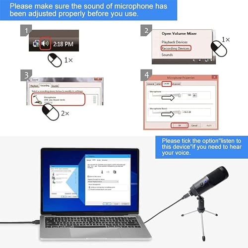 Microphone de studio vocal ELzEy pour créer vos contenus de streaming multimédia chez vous - 8
