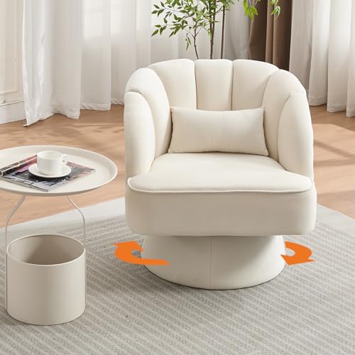 Sillón Plegable Terciopelo Beige miniatura 6