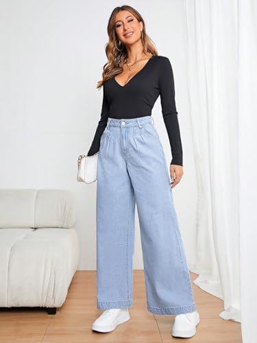 Image of KOTTY Soft Stretch Straight Fit Jeans - Mid Waist Structured Look